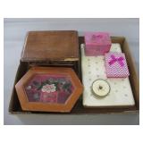 Jewelry Boxes with Contents
