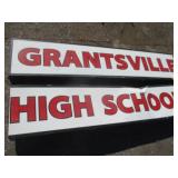 Grantsville High School Sign