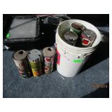 Motor Oil Cans