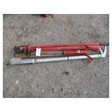 Rebar Cutter, Drum Pump, Caulking Gun
