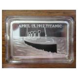 "Tragedy Of The Titanic" Collector Bar