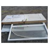 Steel Door, Window, Indoor Door In Frame, Screen