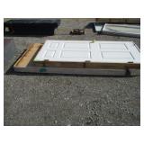 Interior 6 Panel Door, Solid Wood Door