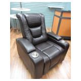 Electric Recliner with USB Charger, Cup Holders
