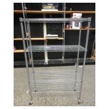 Metal Rolling Shelf Unit