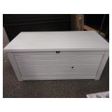 White Keter Outdoor Storage Box *Some Damage