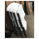 4) Lifetime Folding Chairs
