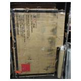 Dining Table Brown/White *Missing Hardware, Some