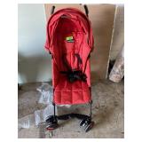 Red Baby Stroller