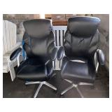 2) Office Chairs , 1) Rip in Fabric