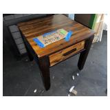 Wooden Side Table: Missing Stabalizer on Drawer