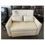 Serta Sleeper Convertible Chair - Cream