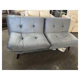 Grey Futon Fold 1/2 Couch