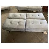 Grey Futon Fold 1/2 Couch