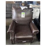Brown Leather Recliner