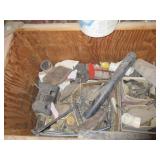 Wood Box with Contents