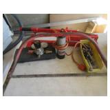 Saw, Tile Snapper,  Torch Regulator, Slide Hammer