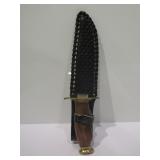 Best Defense Knife, 10.5" Overall, Wood Handle