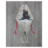 Painted Skull By Lyle Plentywounds