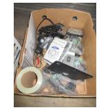 Roll of Plastic, Various Cords and More