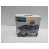 Cabin in the Snow Casserole Dish