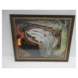 Melting Clock Print
