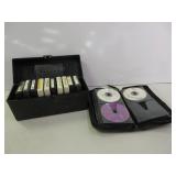 CD Collection In Travel Case, 8-Track Tape