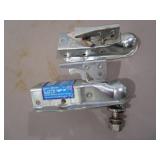 2) New 1 7/8" Trailer Hitch Couplers With 1) Ball