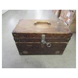 Vintage Wooden Tool Box