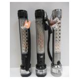 2) Black 1) Silver Joey Magnetic Work Lights