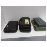 5) Hand Gun Cases Various Styles