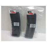 2) Ar-15/M16 Magazines