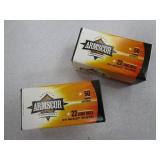 2) Boxes Armscor .22 Cal Long Rifle Ammo