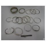 Mexican Sterling Bracelets And Bangles