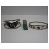 Mexican Sterling Bracelets, Tie Tack