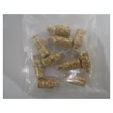 10) Tiny Bottles Gold Leaf Flake
