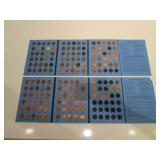 2) Lincoln Cent Folders With Various Pennies From