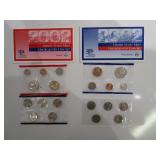 2002-P And 2002-D Uncirculated Coin Sets