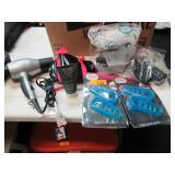 Home Goods: Hair Blower, Toe Separators,