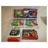 Nerf Guns, Transformer, Sorry and Trouble Games