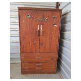 Wood Armoire