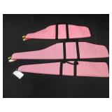 3) Pink Soft Gun Cases