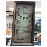 Glass Stand/Wall Hang Clock