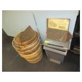 Produce Baskets, Cork Pieces, Paper Shredder