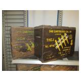 2) Military Ammo Boxes with Lids