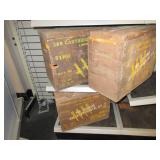 3) Military Ammo Boxes with Lids