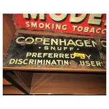 2) Copenhagen Snuff Metal Signs