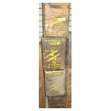 4) Wooden Ammo Boxes (No Lids)