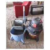 Mop Bucket, Shop Vac