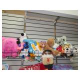 Large Lot of Stuffed Animals